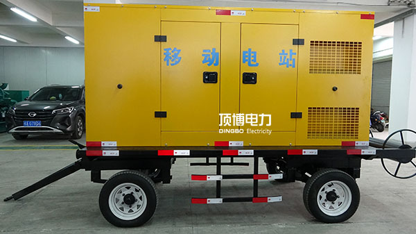 300kw玉柴移動(dòng)拖車(chē)式柴油發(fā)電機(jī)組